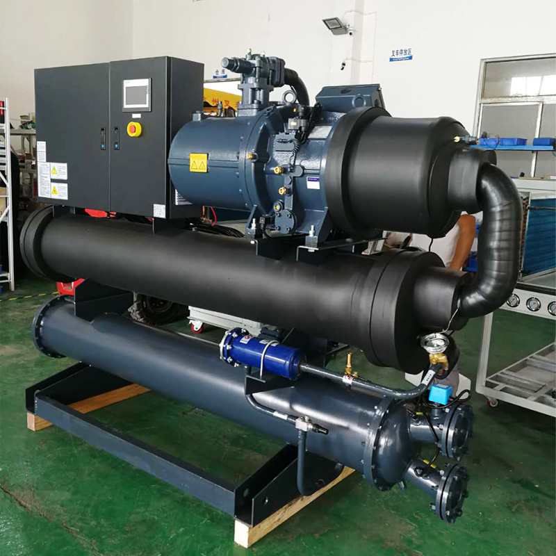 風冷機冷水機怎樣根據氣體側調整冷疑工作壓力